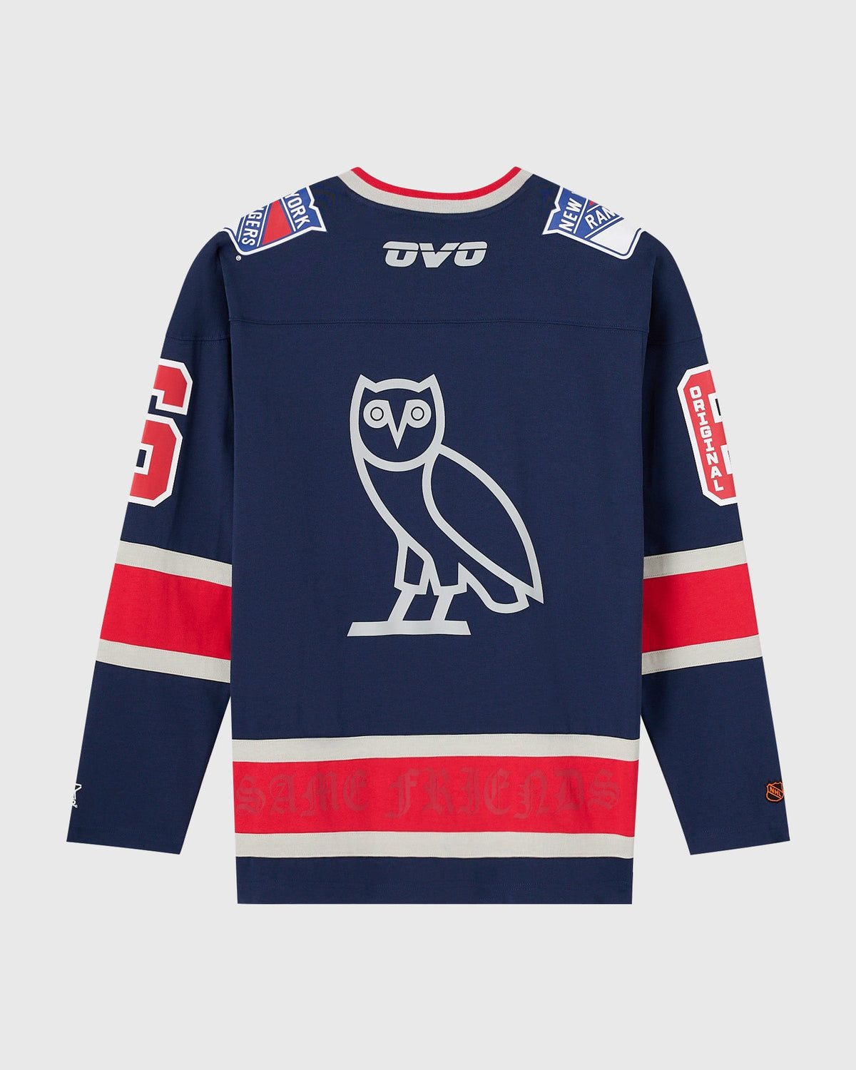 T-shirt manches longues NHL Starter Hockey - Bleu - Rangers de New York