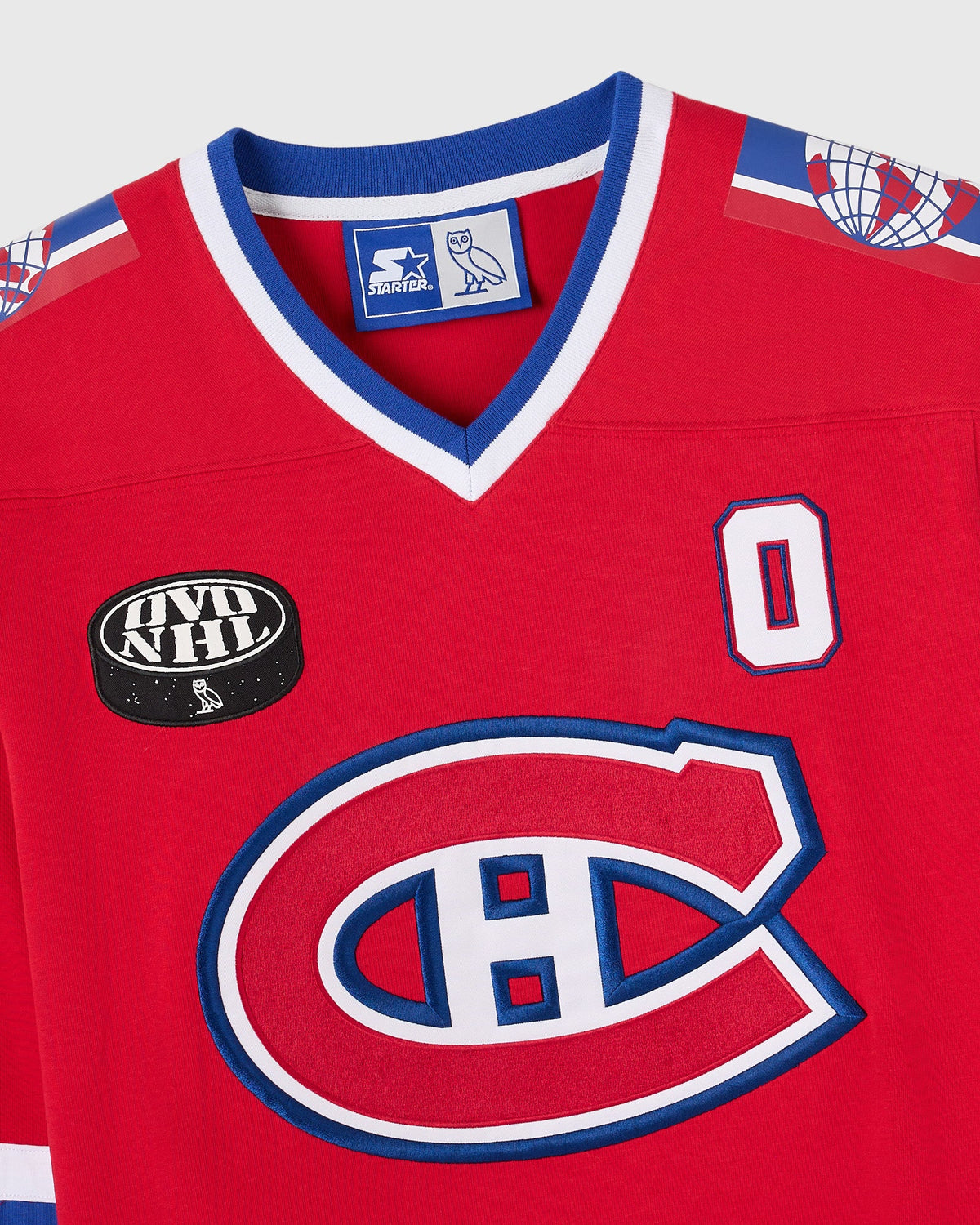 STARTER Montreal Canadiens Long-Sleeve Tee - Red