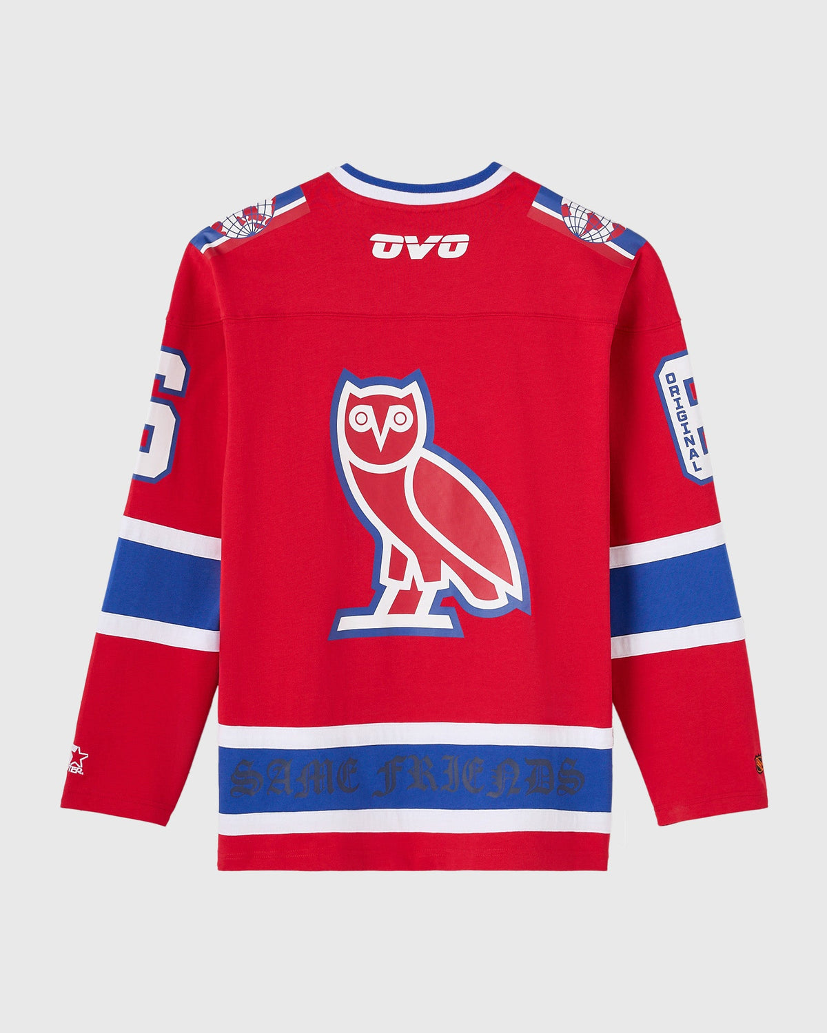 STARTER Montreal Canadiens Long-Sleeve Tee - Red