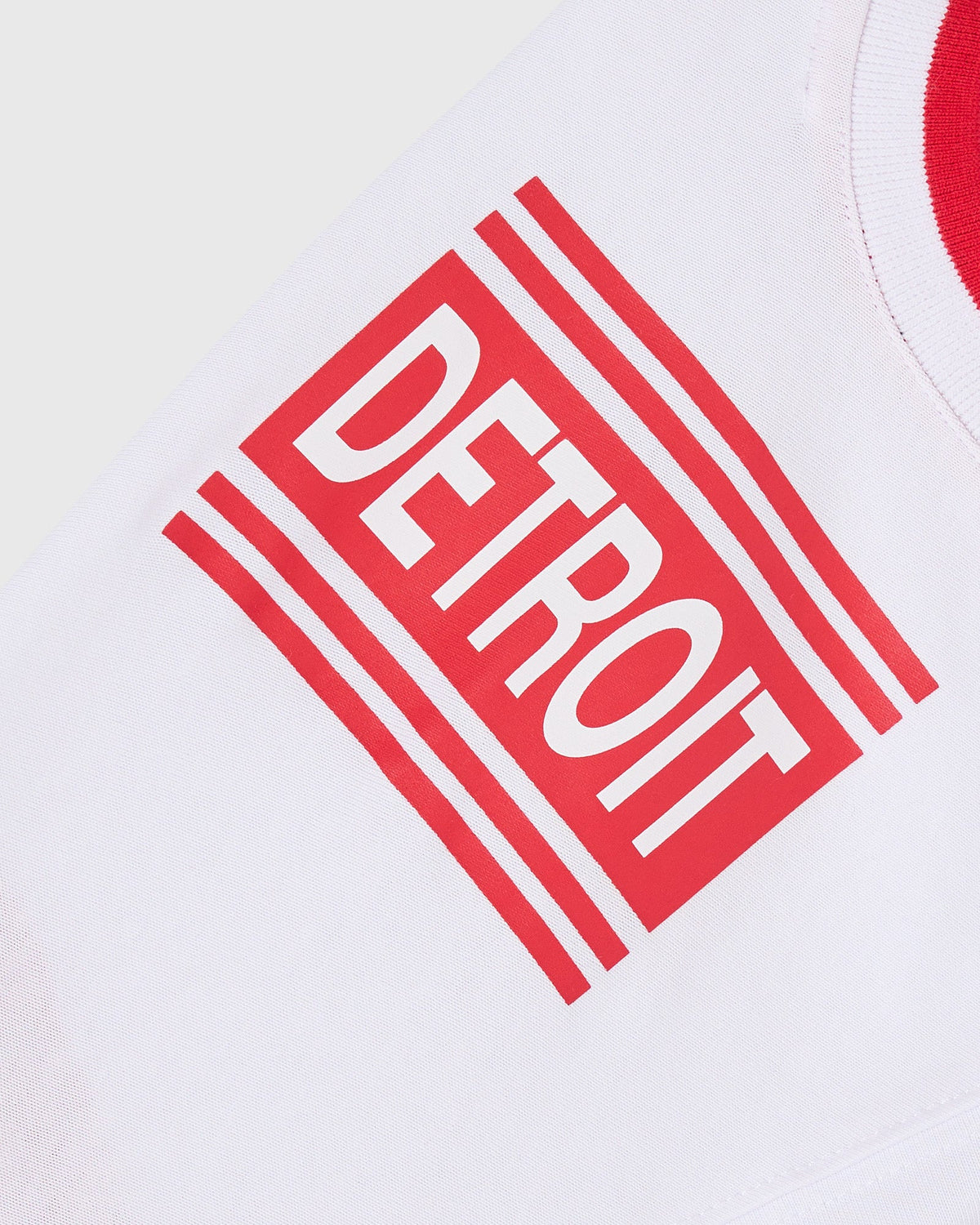 STARTER Detroit Red Wings Long-Sleeve Tee - White