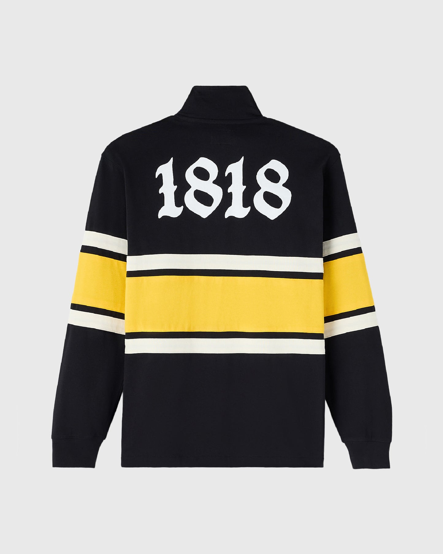 Pull rugby quart de zip Université Dalhousie – Noir