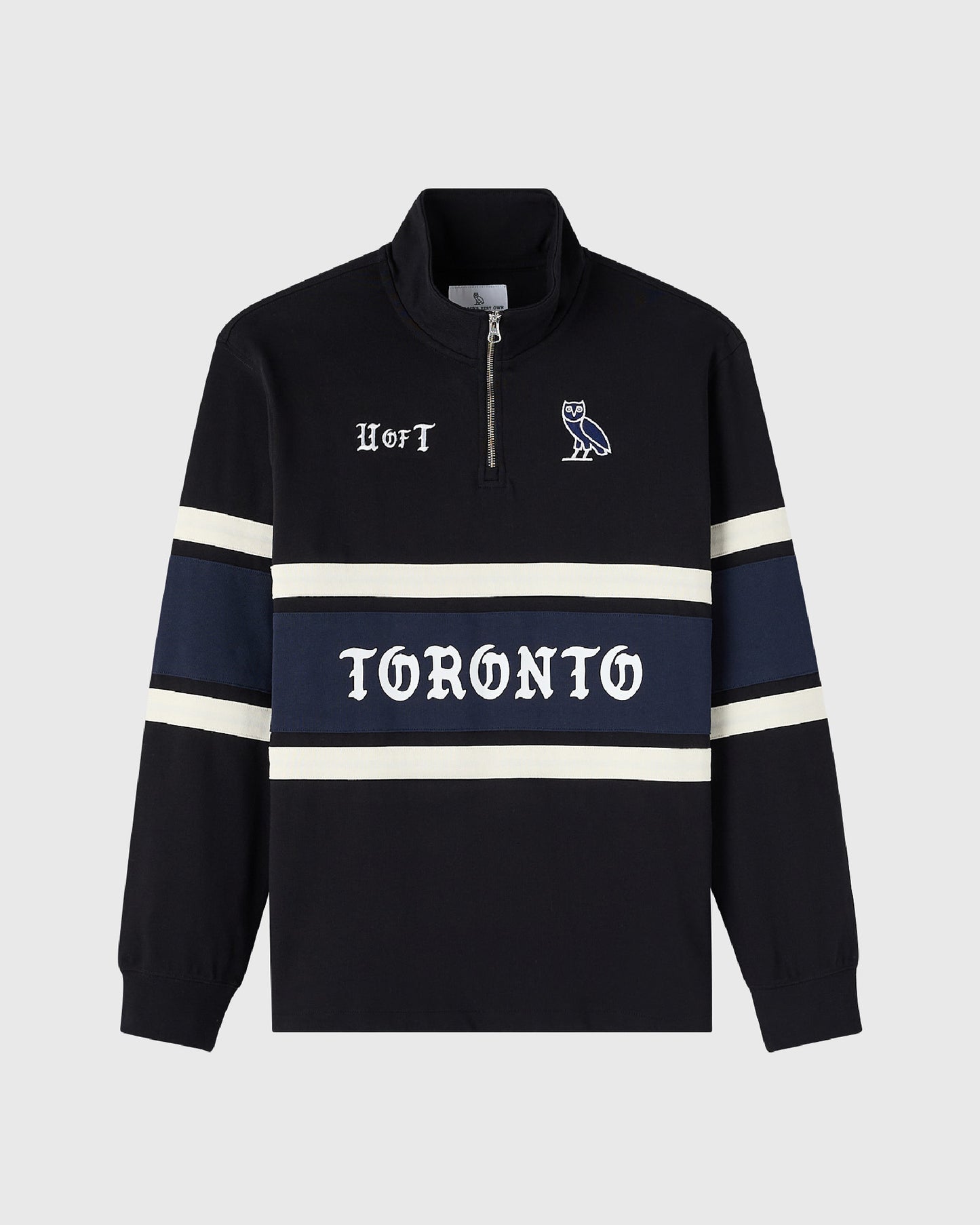 PULL RUGBY DEMI-ZIP CAMPUS PLUS