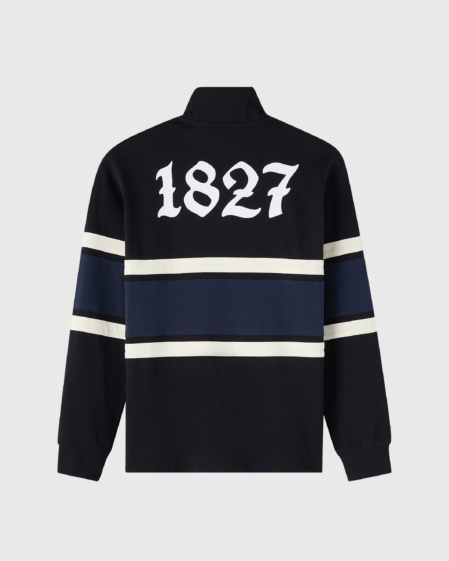 Pulls de rugby quart-zip de l'Université de Toronto – Noir