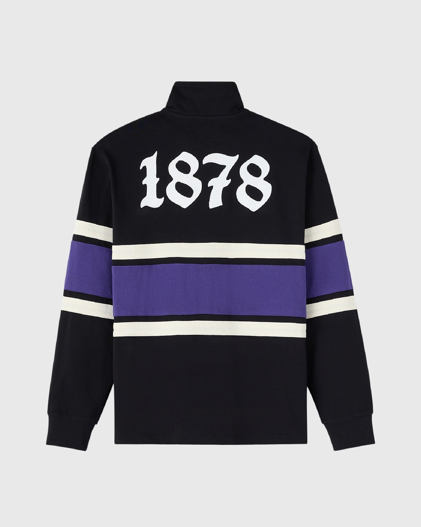 Polo Rugby Western University Col Zippé - Noir