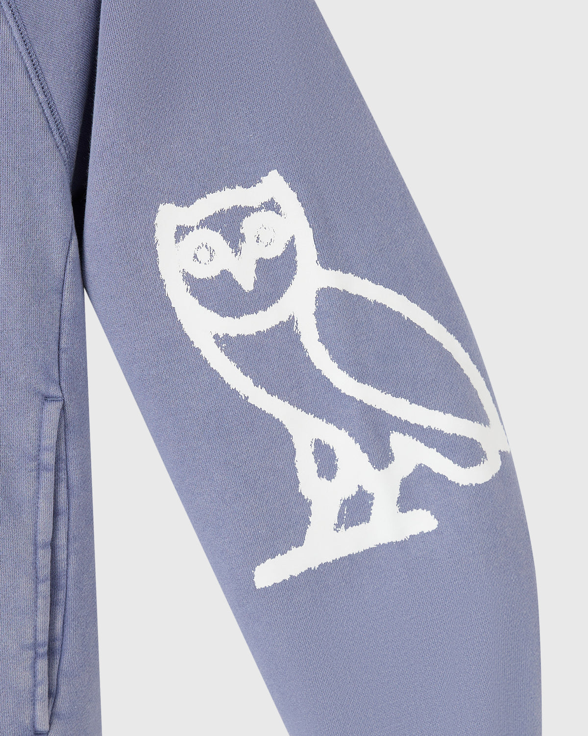 The Exorcist Test Print Full-Zip Hoodie - Granite Blue