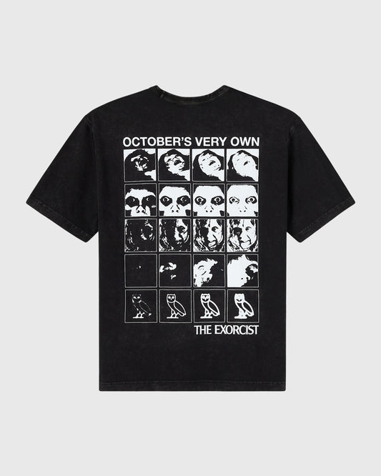 The Exorcist Theatrical Trailer Tee - Black Sand