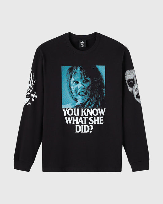 The Exorcist "Channel 6" Long-Sleeve Tee - Black