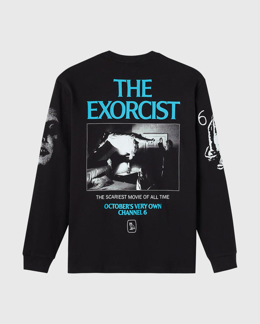 The Exorcist "Channel 6" Long-Sleeve Tee - Black