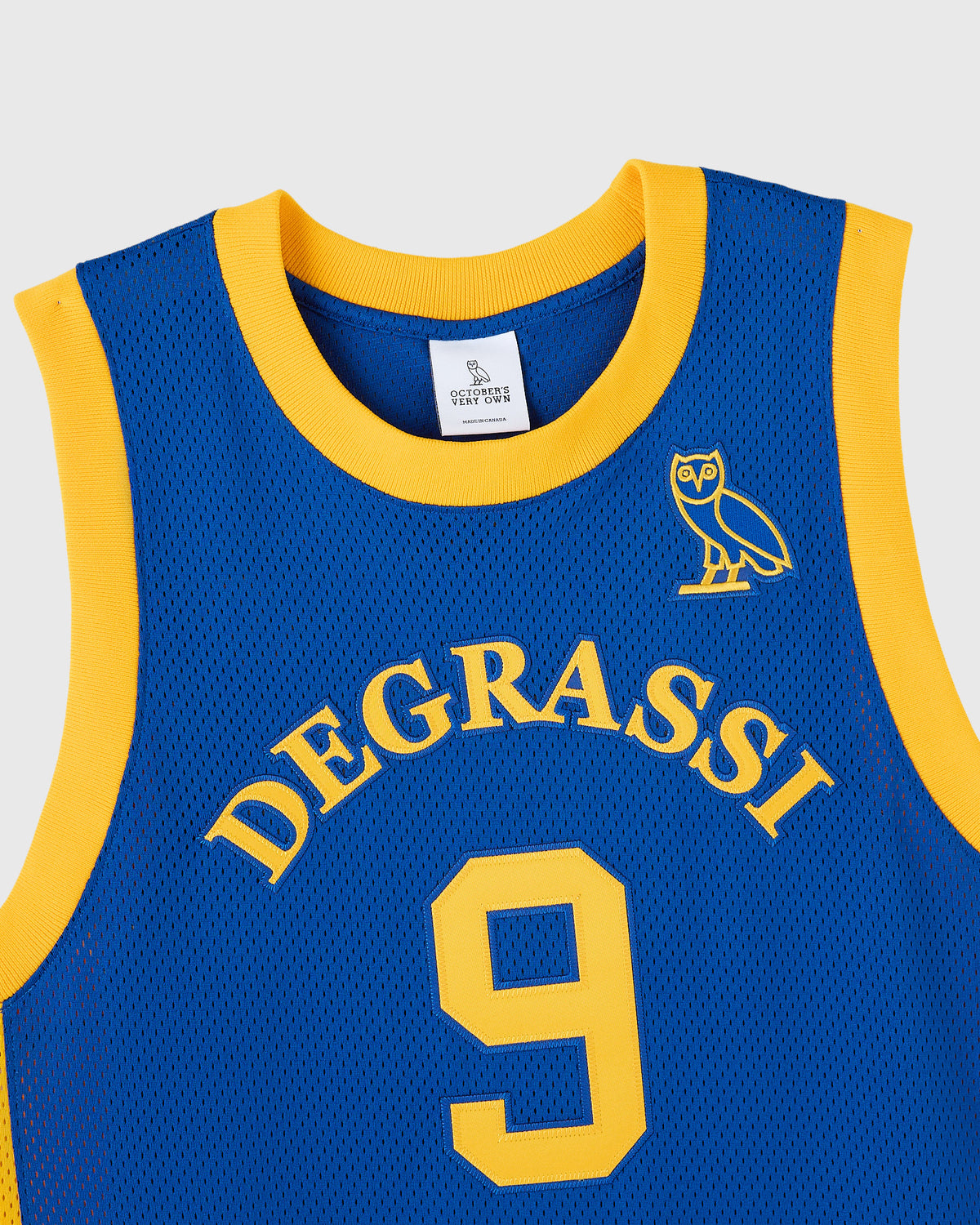 Degrassi Jimmy Brooks Archival Basketball Jersey - Royal Blue