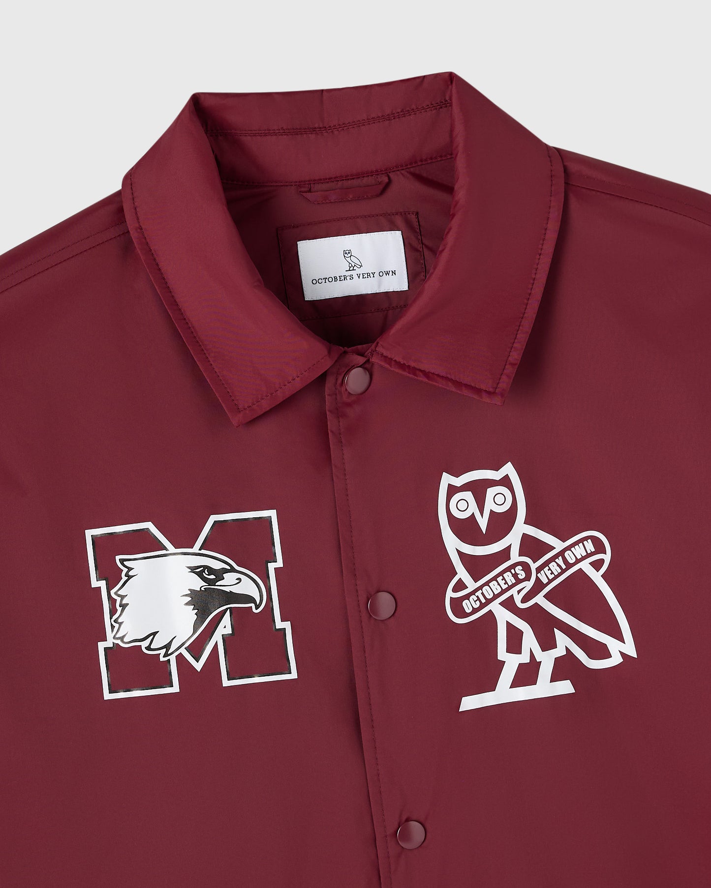Veste d'entraîneur Université McMaster – Bourgogne
