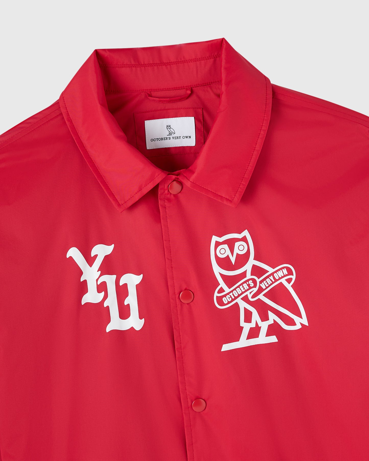 Veste d'entraîneur Université York - Rouge