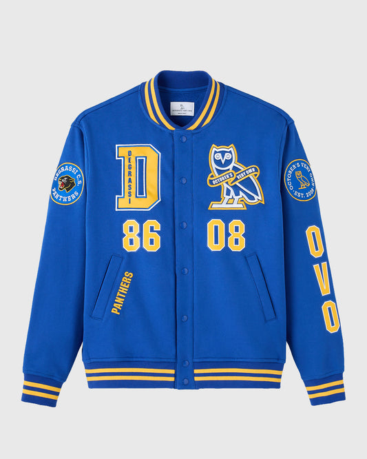 Degrassi Fleece Varsity - Royal Blue