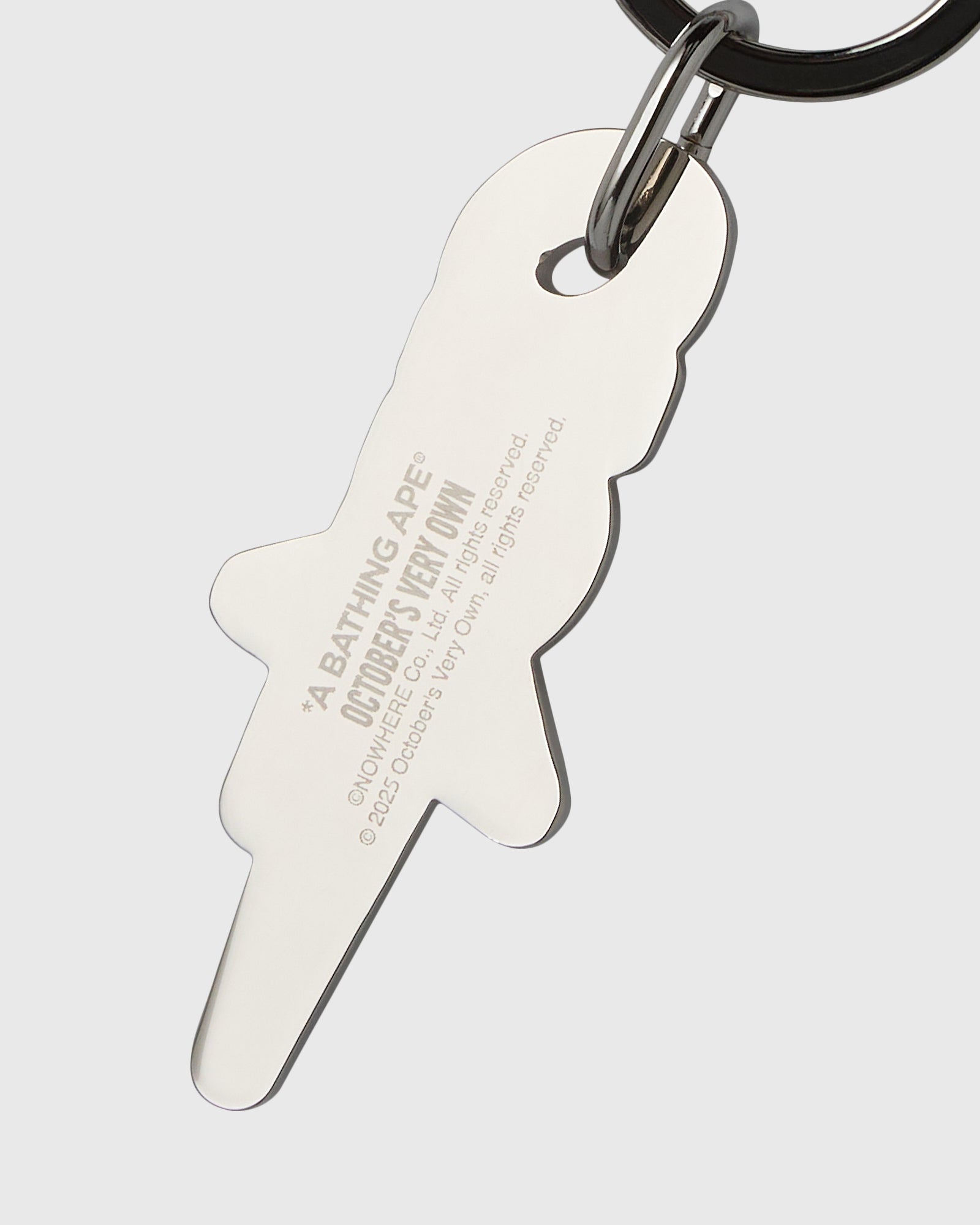 BAPE® OVO-Sta Keychain - Silver – October's Very Own