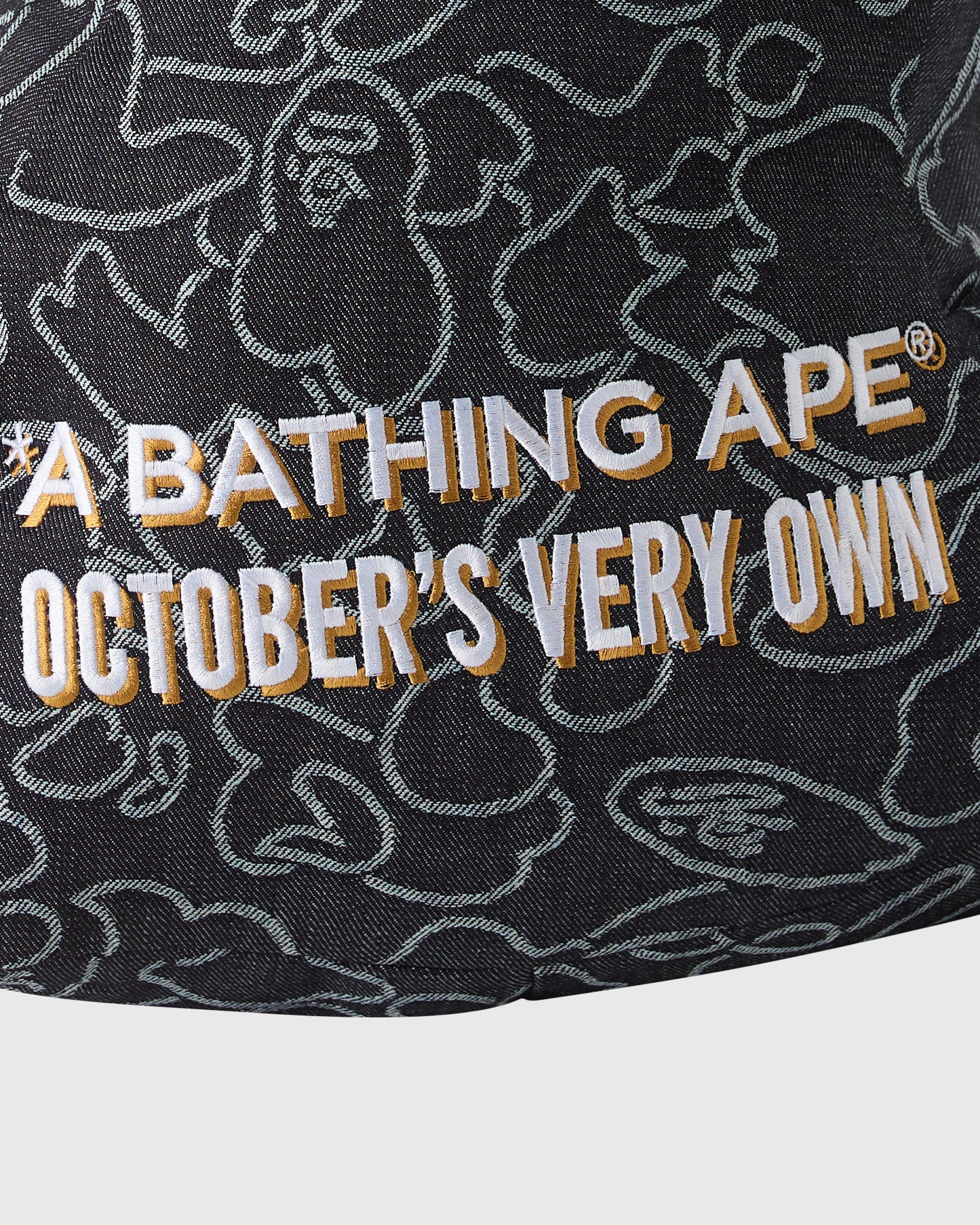 BAPE® Neon 1st Camo Denim Cushion - Indigo
