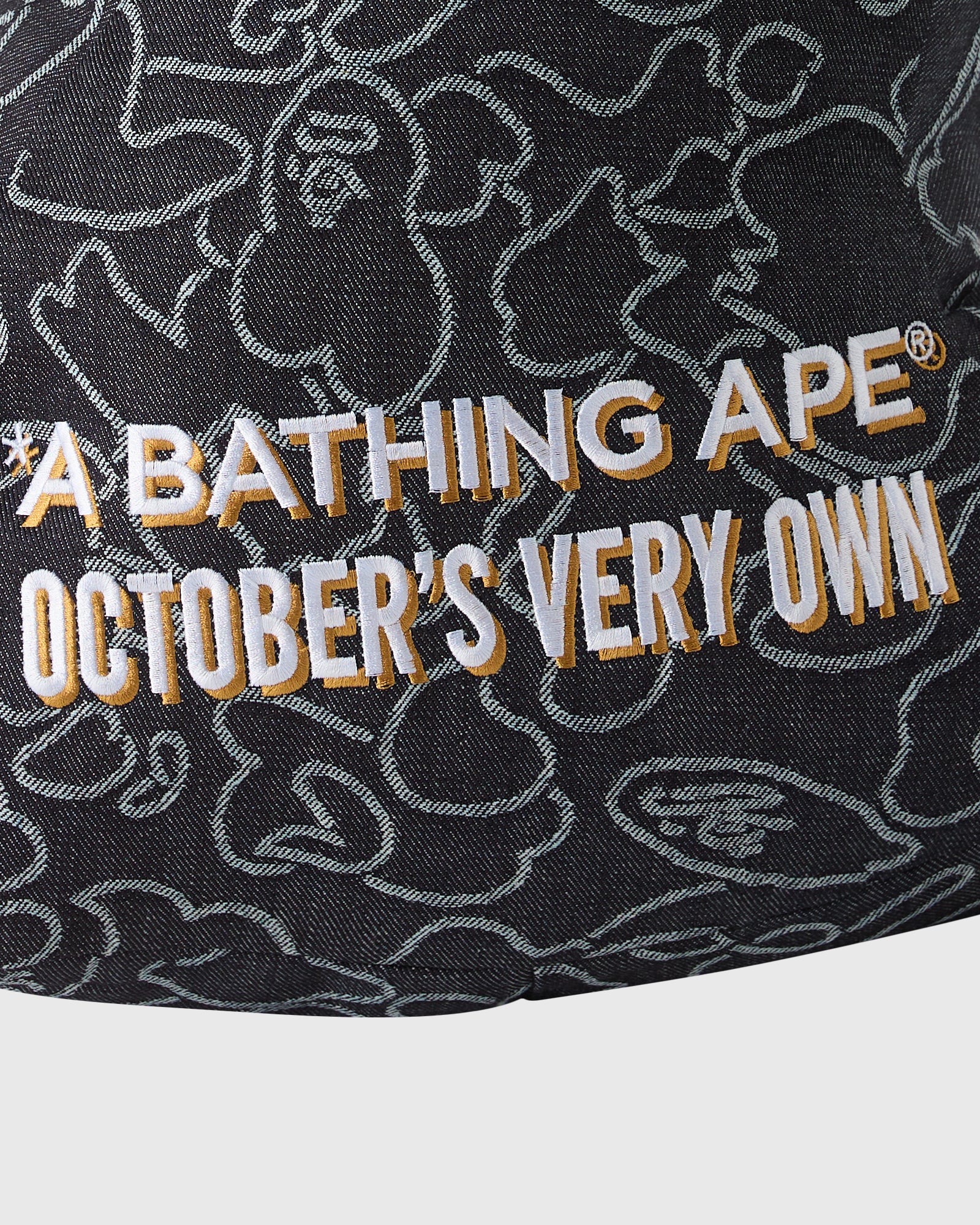 BAPE® Neon 1st Camo Denim Cushion - Indigo