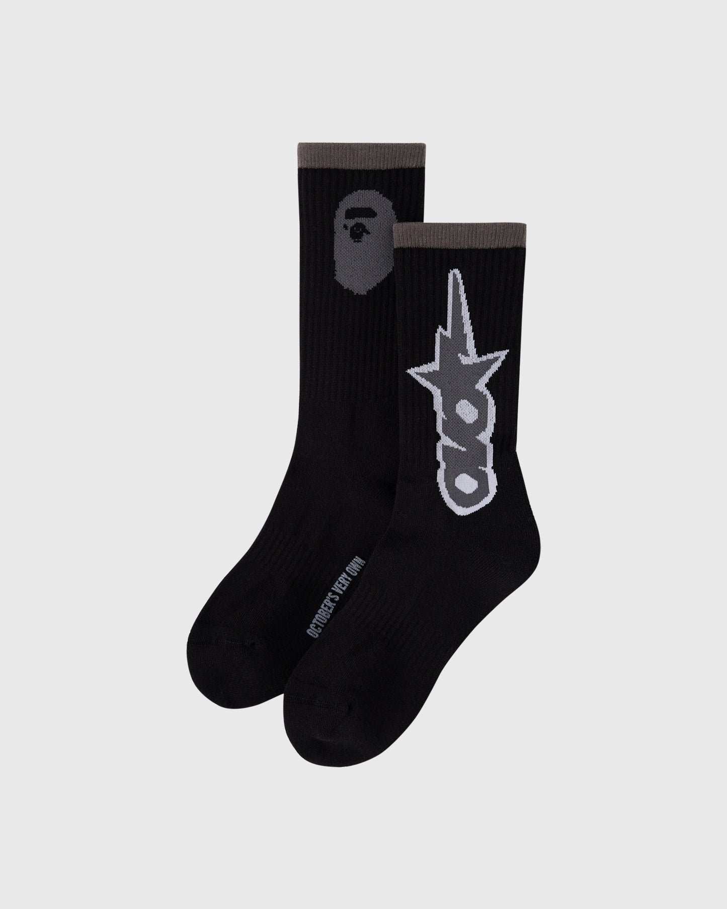BAPE® OVO-Sta Athletic Sock - Black