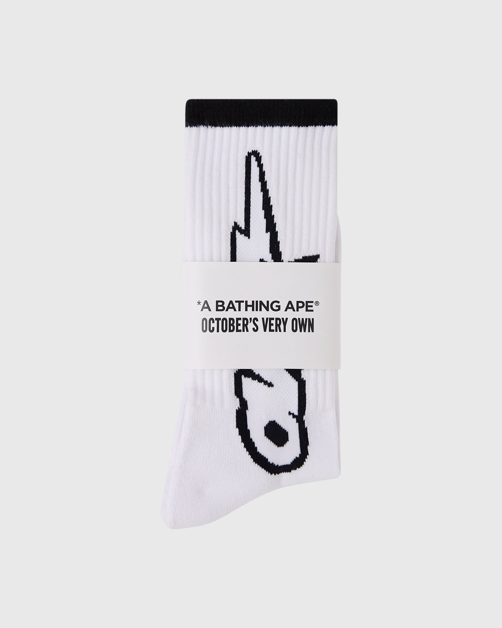 BAPE® OVO-Sta Athletic Sock - White