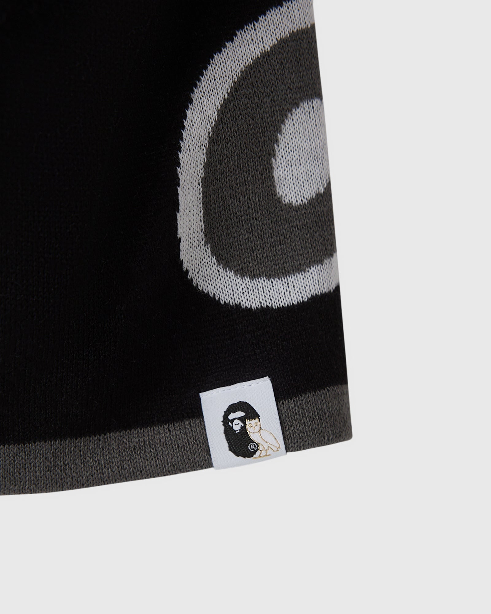 BAPE® OVO-Sta Logo Beanie - Black