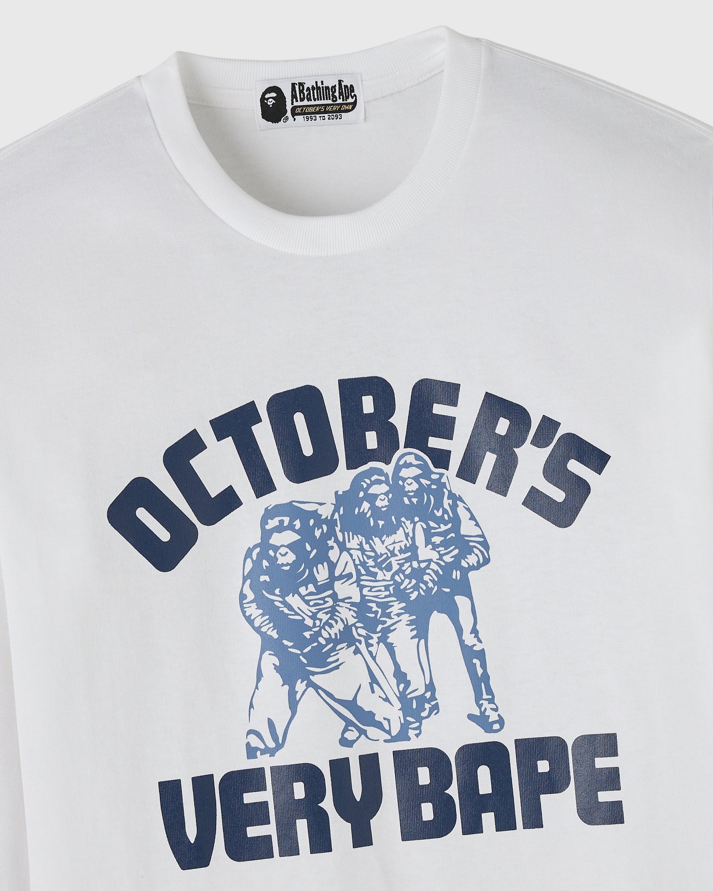 BAPE® Generals Long-Sleeve Tee - White