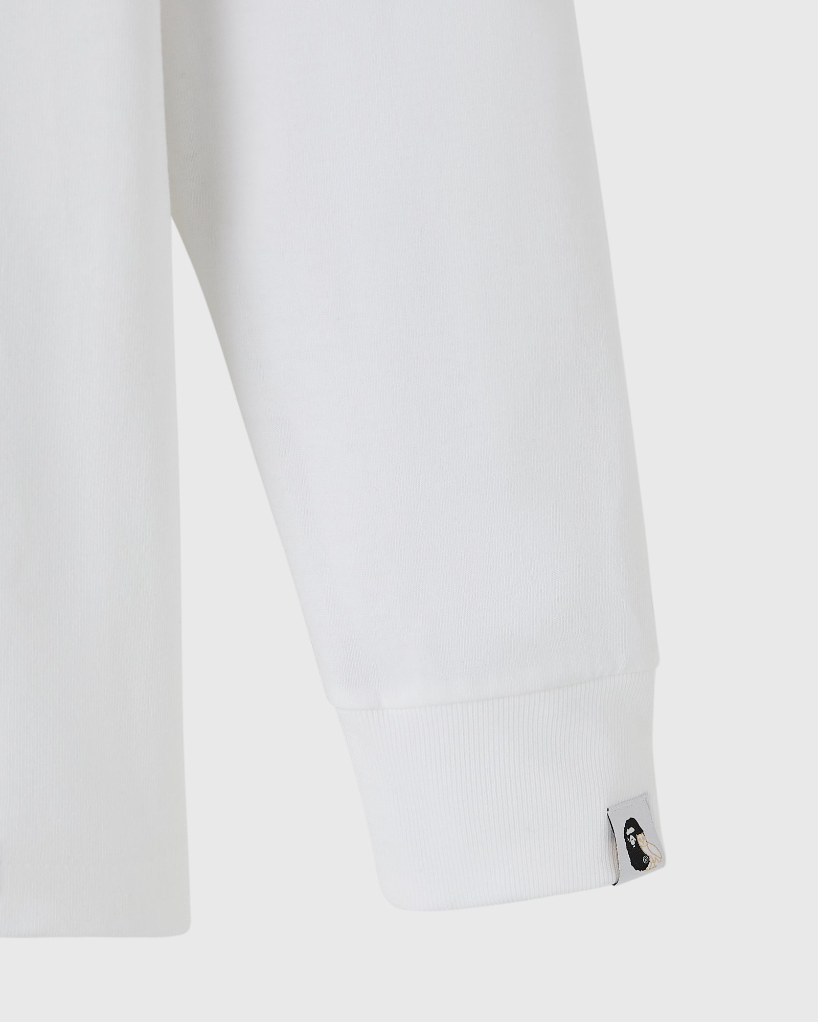 BAPE® Generals Long-Sleeve Tee - White