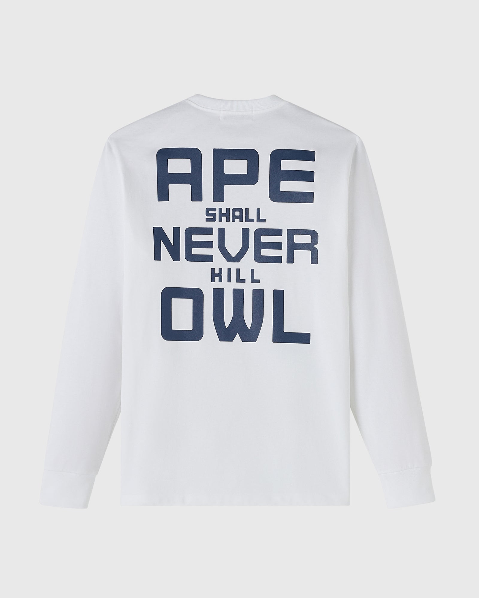 BAPE® Generals Long-Sleeve Tee - White