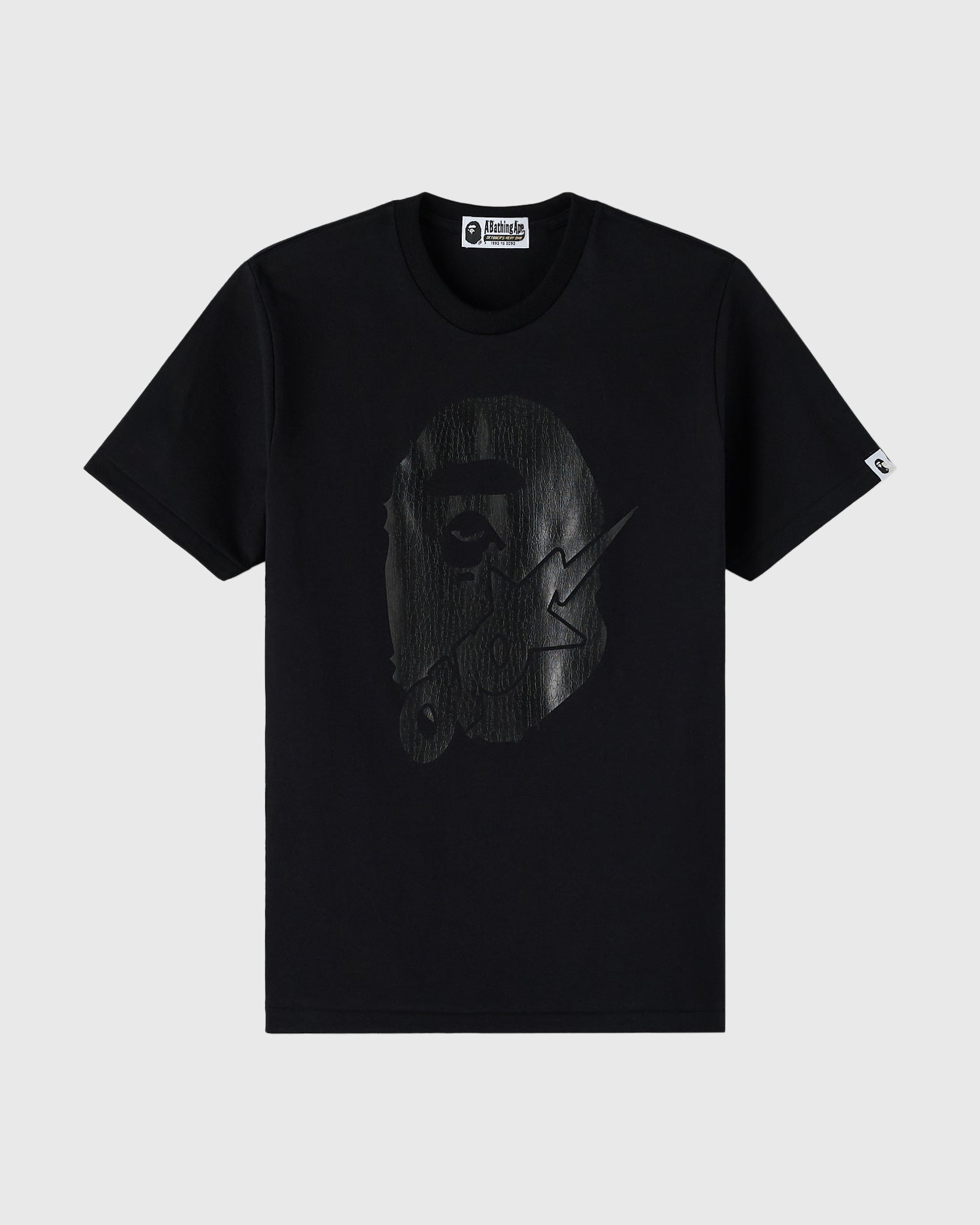 BAPE® OVO-Sta Crocodile Print Tee - Black
