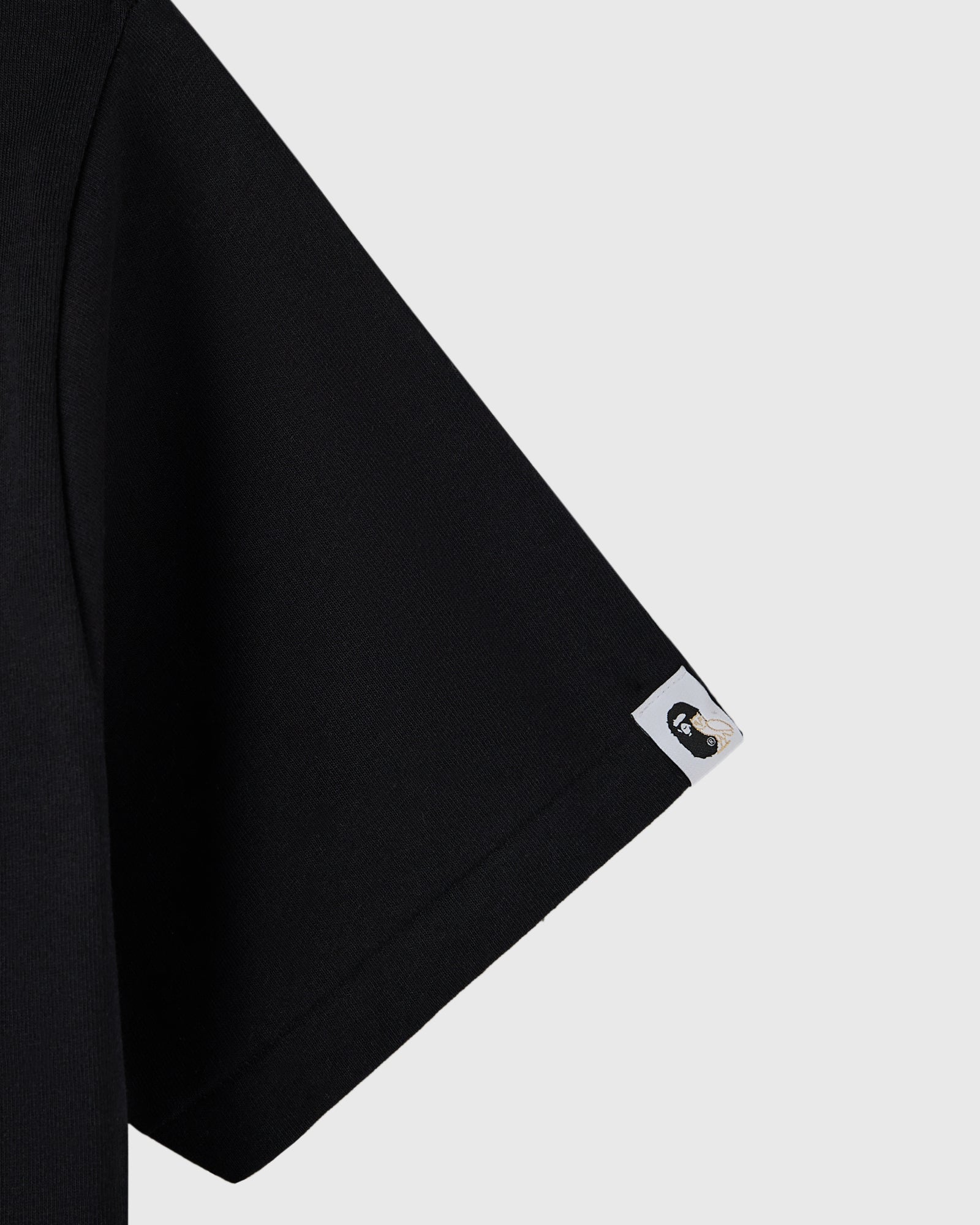 BAPE® OVO-Sta Crocodile Print Tee - Black