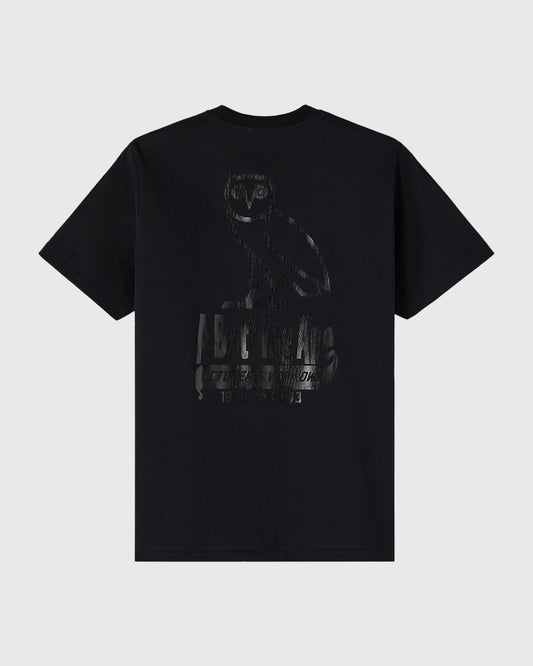 BAPE® OVO-Sta Crocodile Print Tee - Black