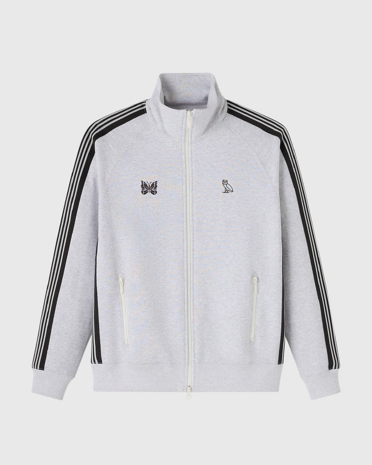 NEEDLES Full-Zip Track Jacket - Heather Grey