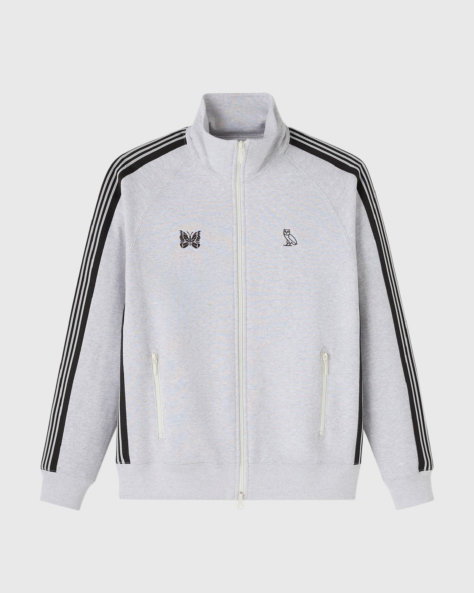 NEEDLES Full-Zip Track Jacket - Heather Grey