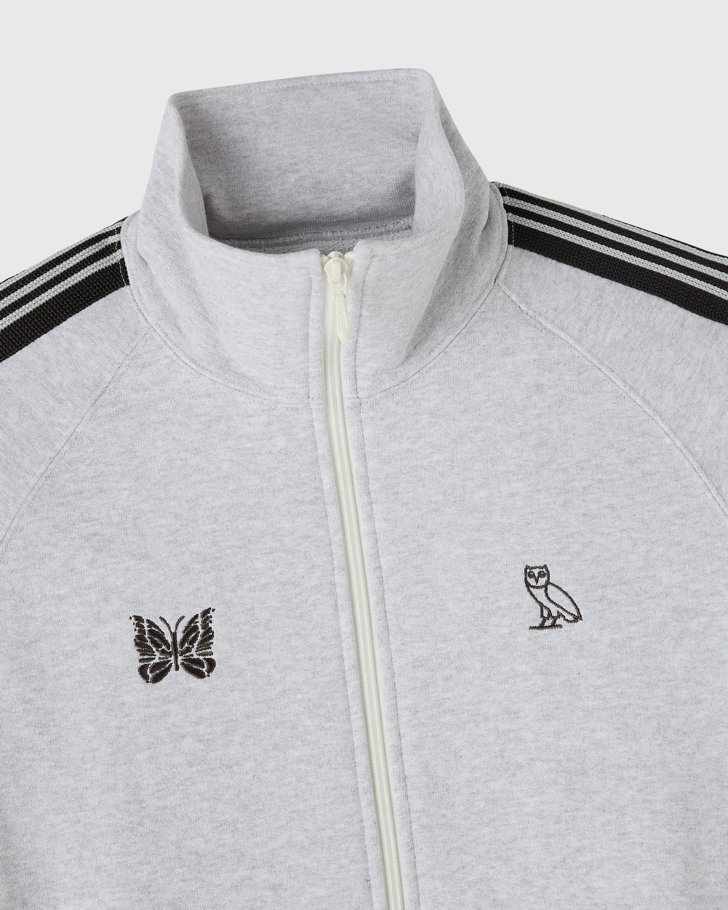 NEEDLES Full-Zip Track Jacket - Heather Grey