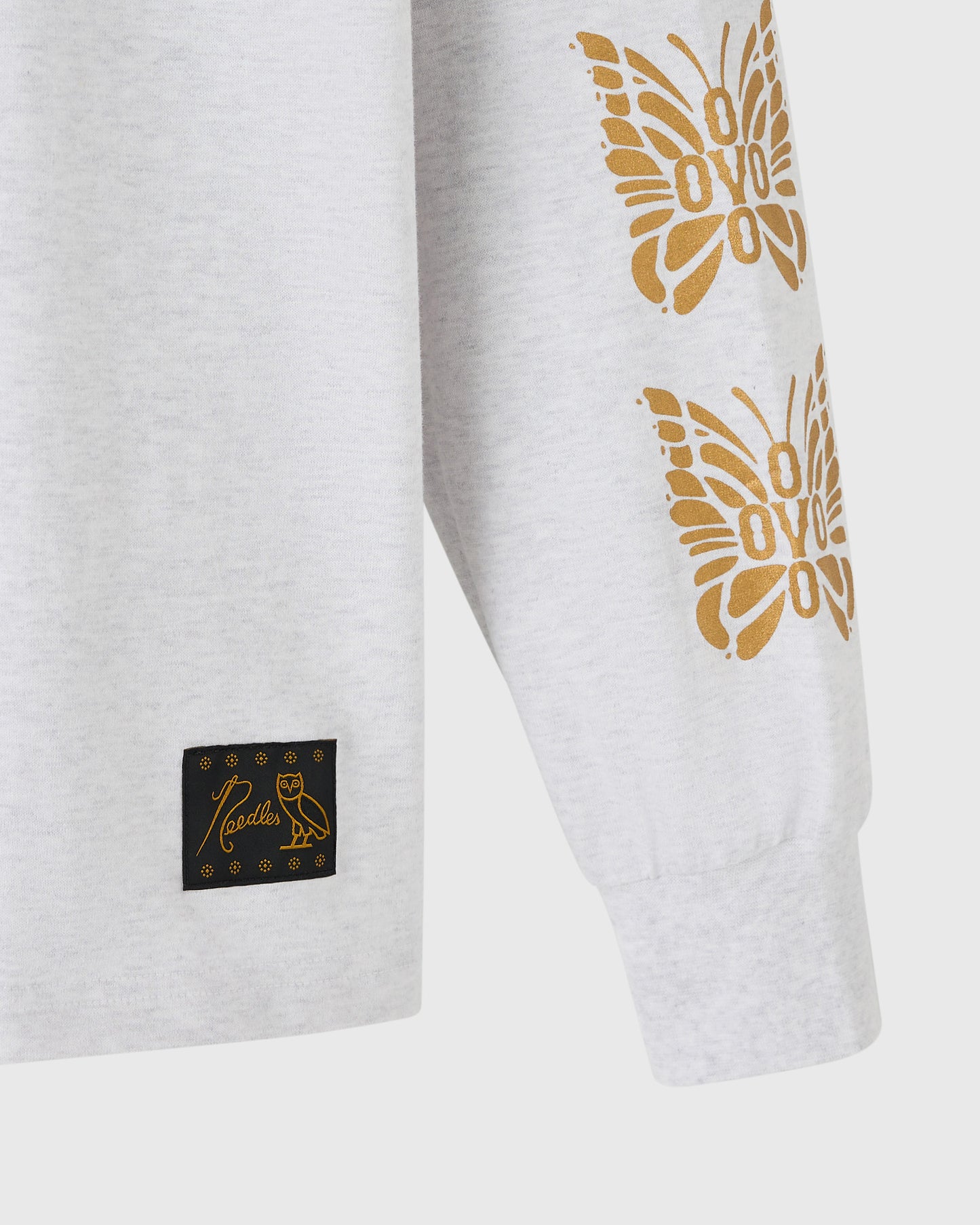 NEEDLES Papillon Long-Sleeve Tee - White