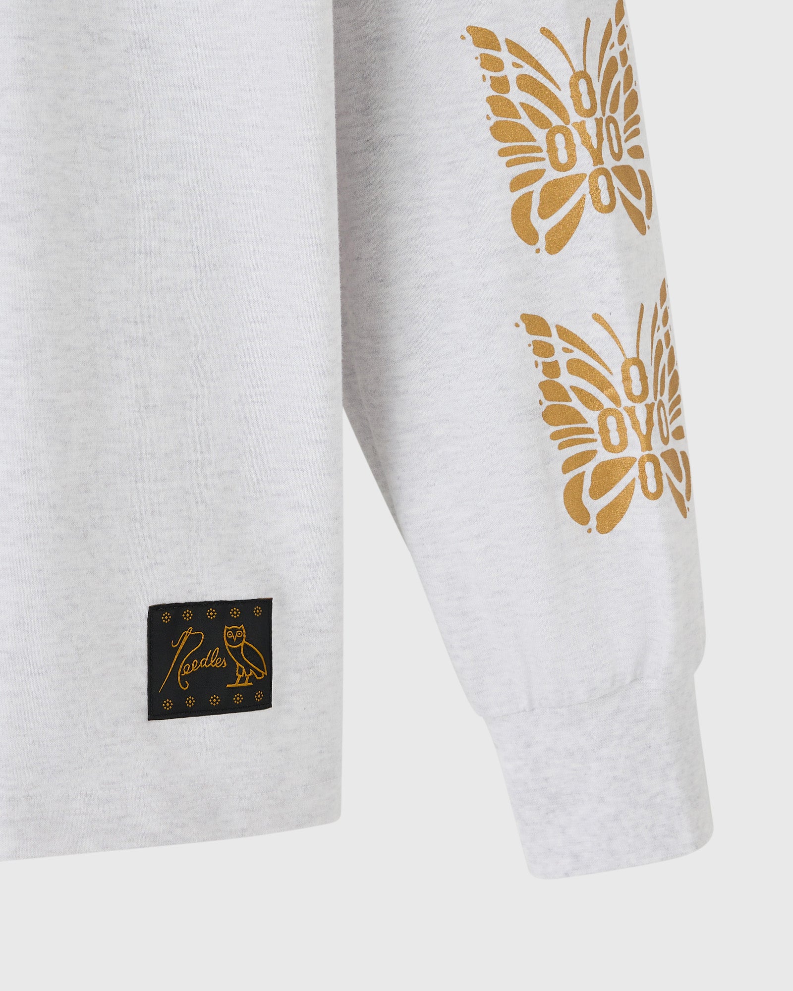 NEEDLES Papillon Long-Sleeve Tee - White