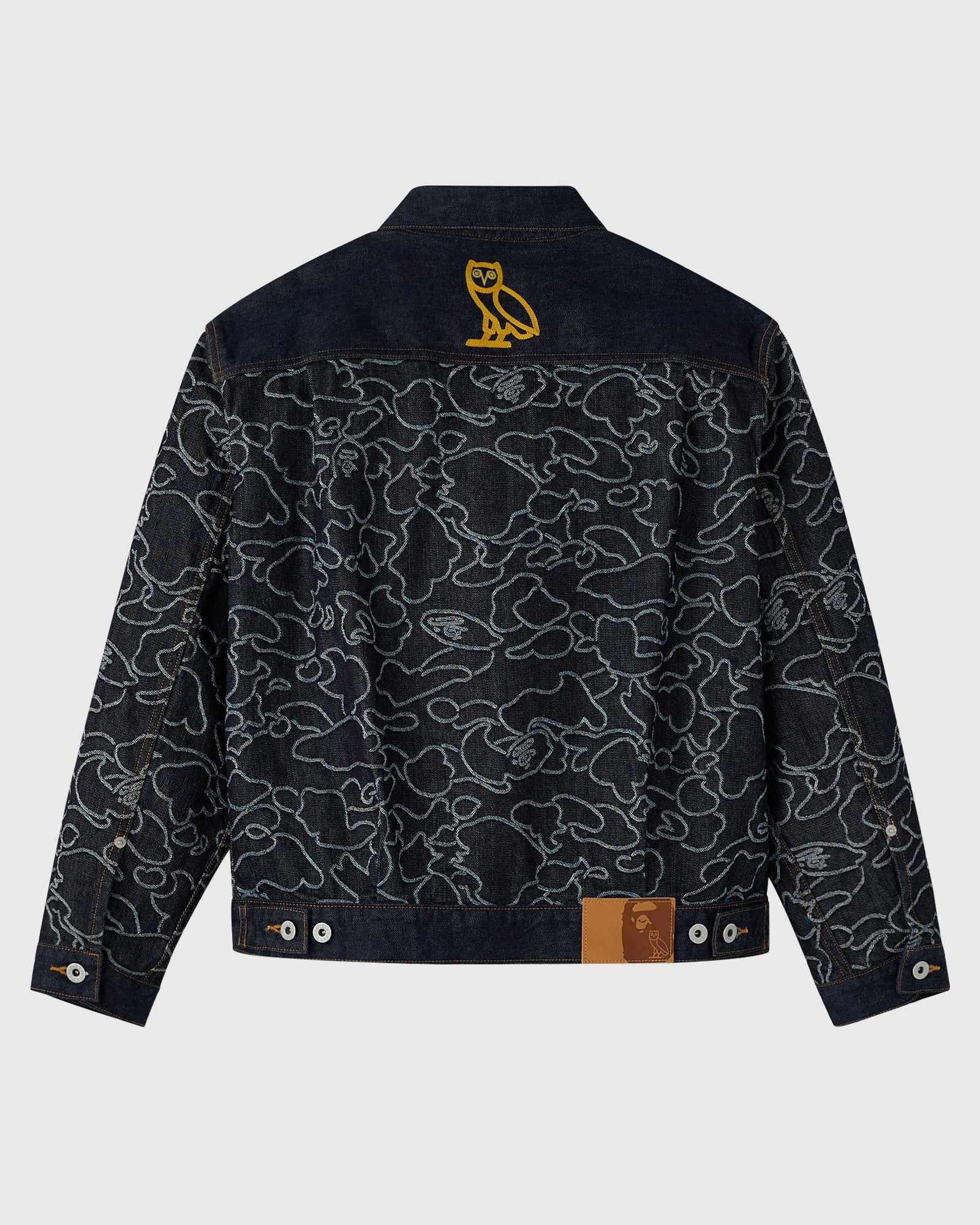 BAPE® Neon 1st Camo Denim Jacket - Indigo