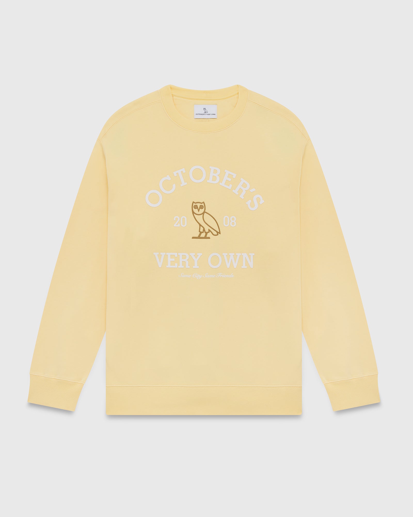 Collegiate Crewneck - Yellow
