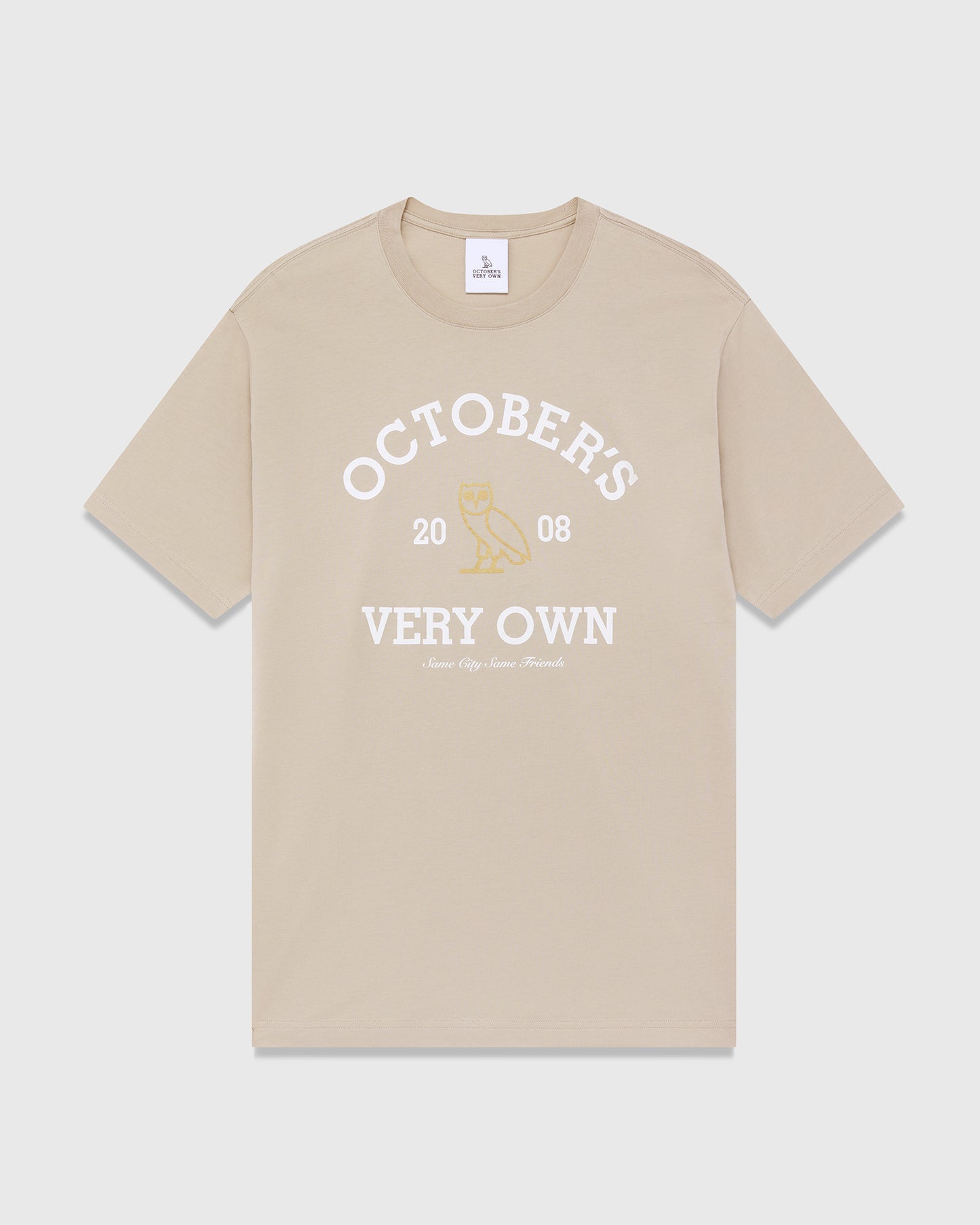 Collegiate T-Shirt - Stone