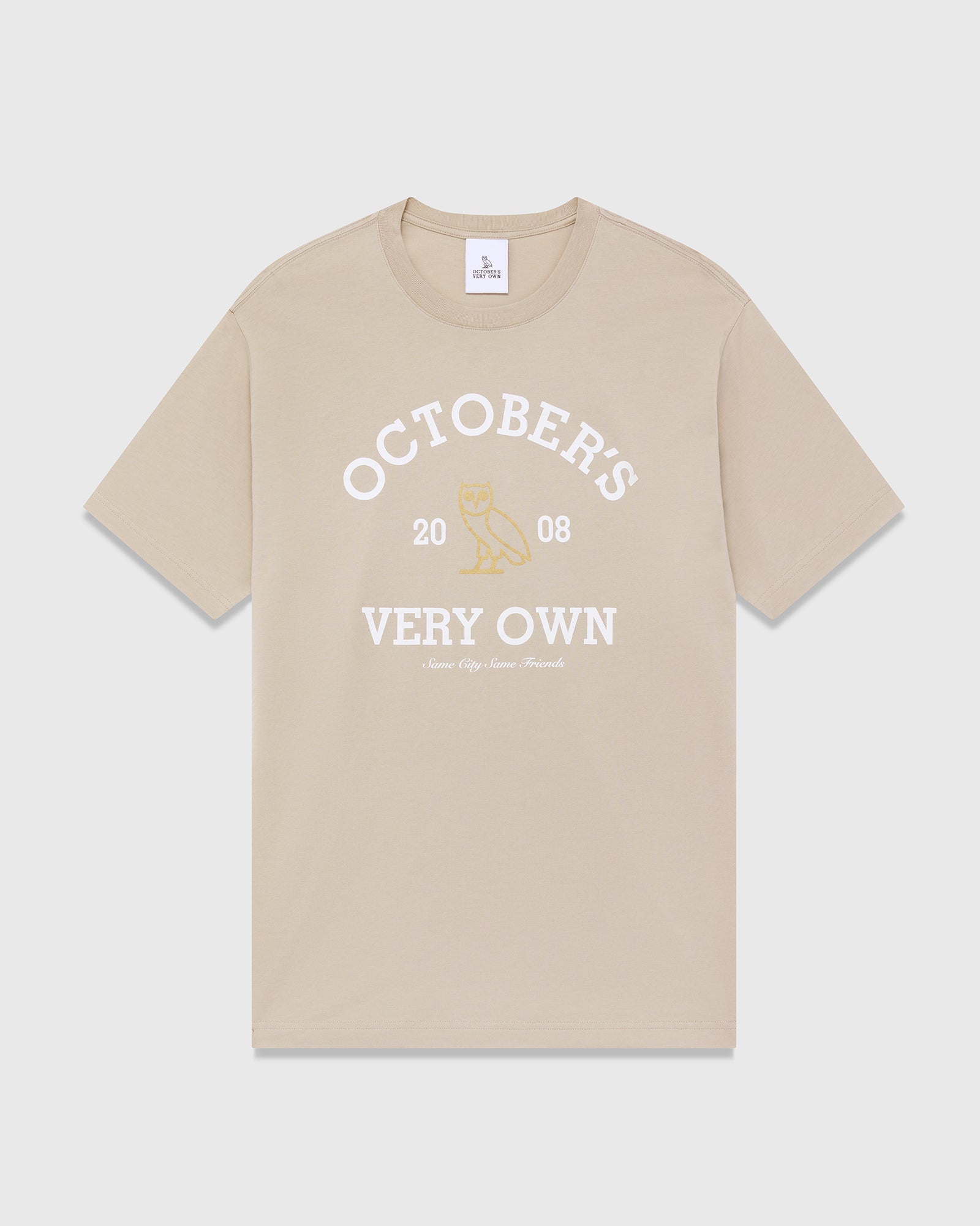 Collegiate T-Shirt - Stone