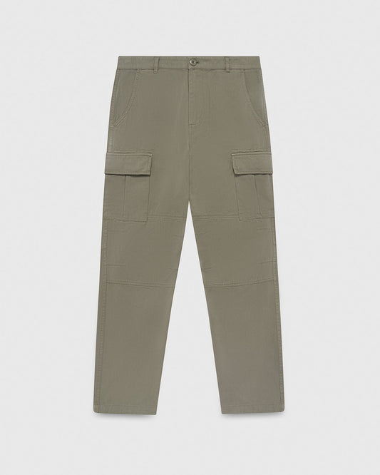 Garment Dyed Cargo Pant - Olive