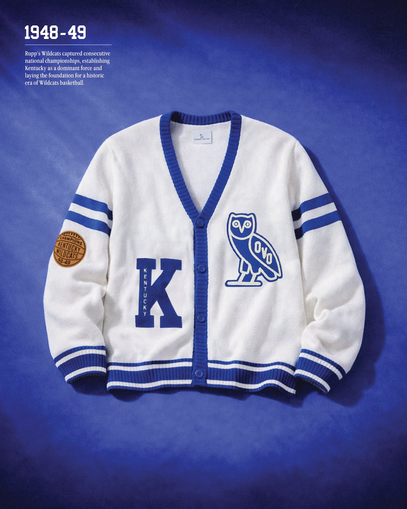 OVO x Kentucky WIldcats 2026 – October's Very Own