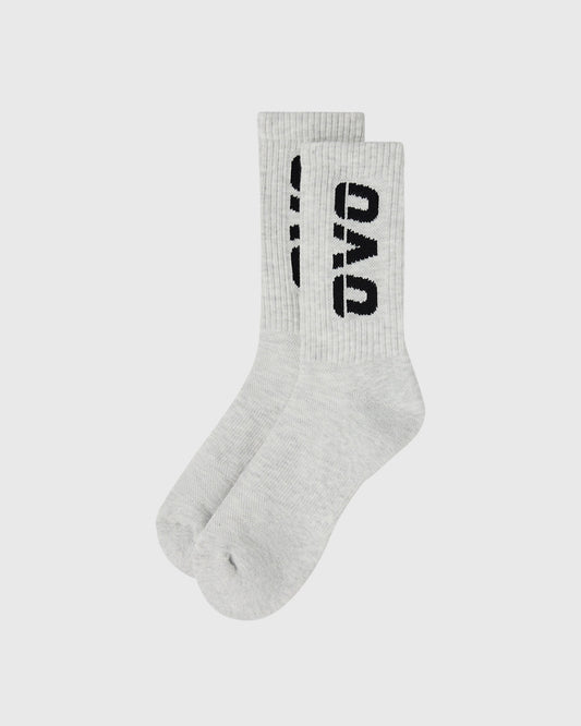 Runner Socks - Heather Grey/Black