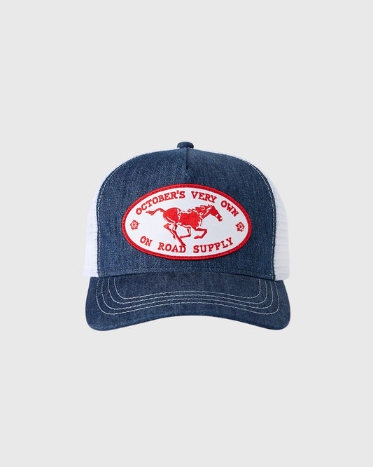 Ranch Denim Trucker Hat - Indigo