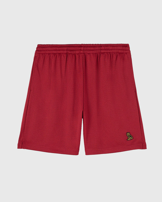 Classic Mesh Short - Deep Red