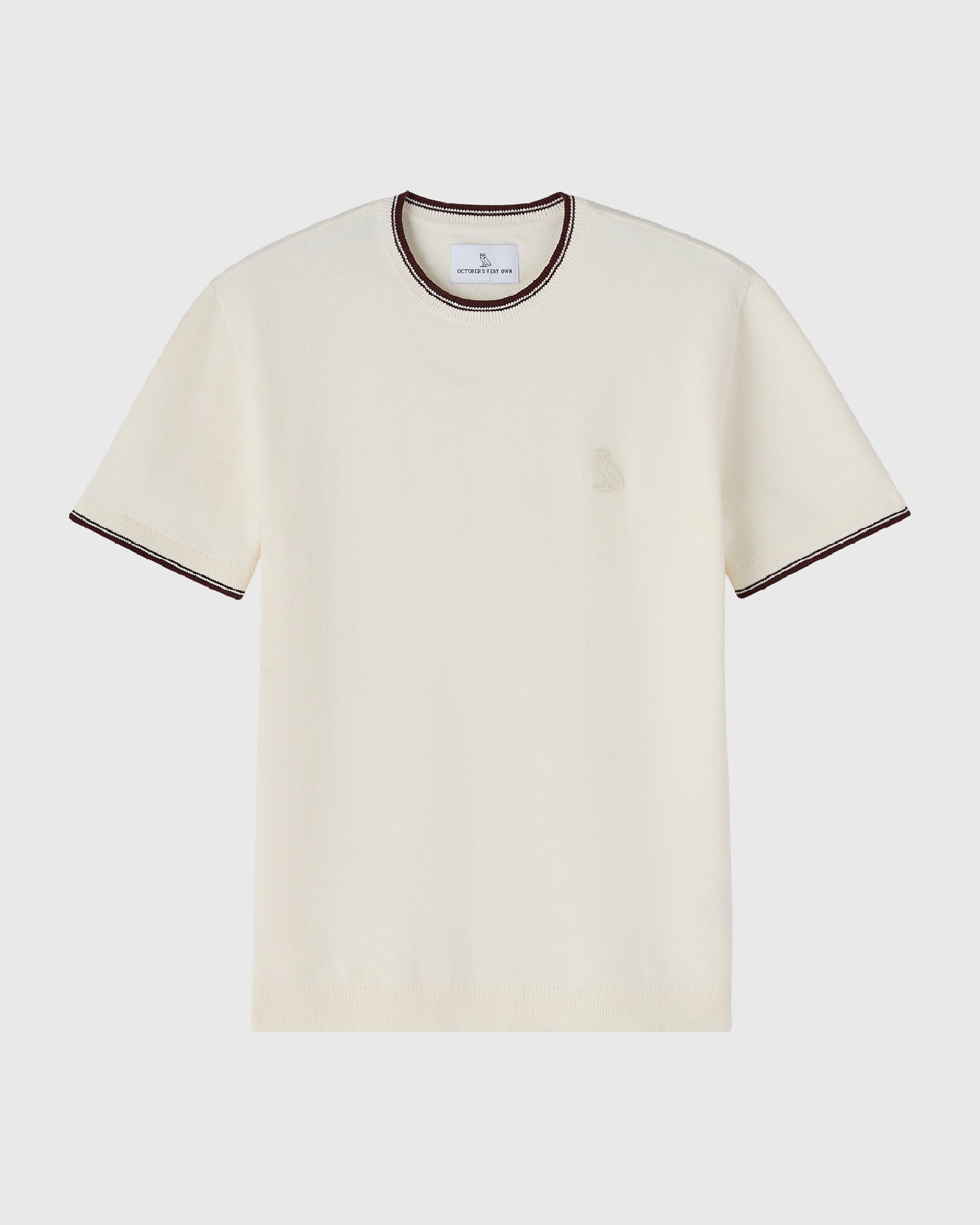 Classic Owl Sweater Tee - Cream