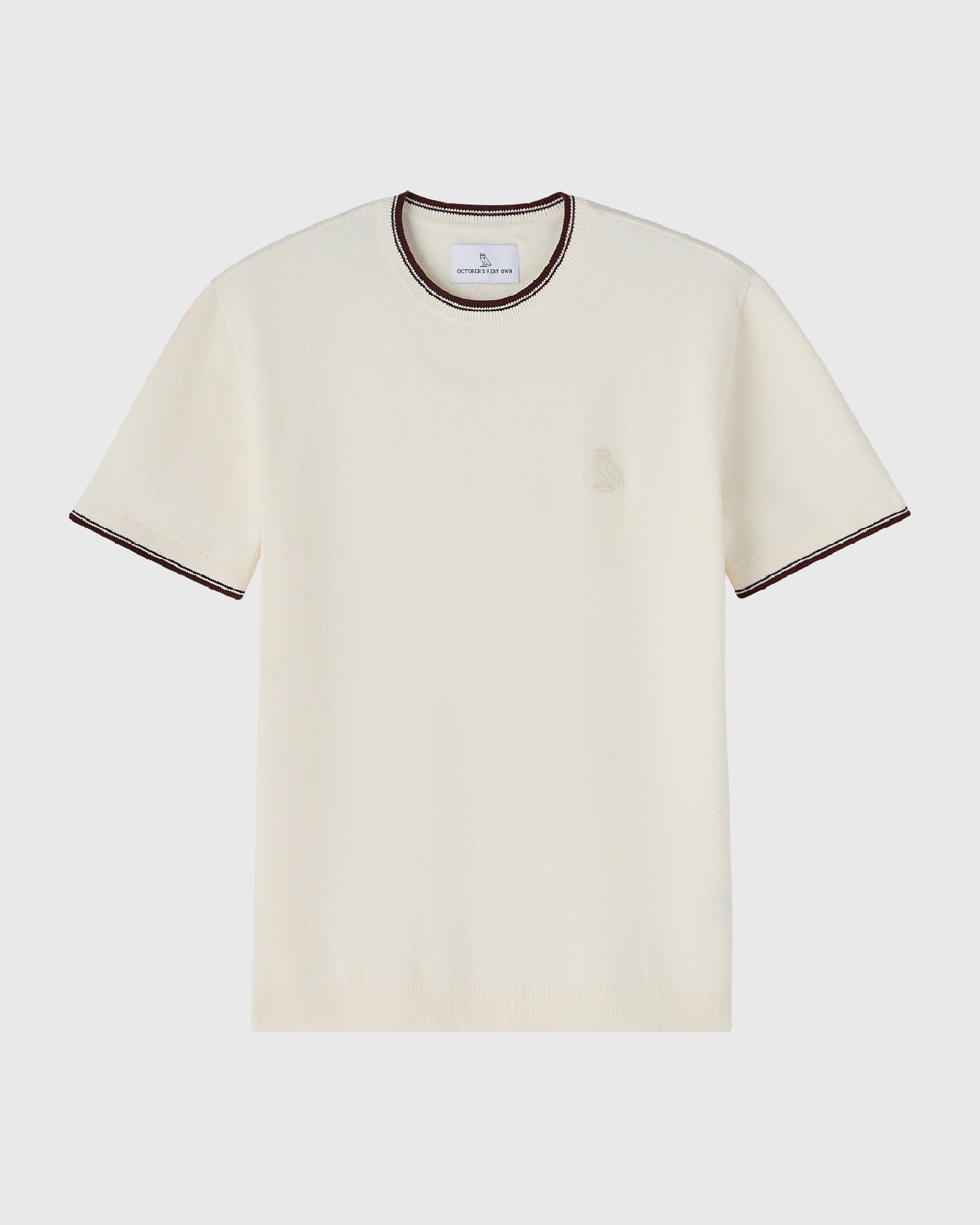 Classic Owl Sweater Tee - Cream