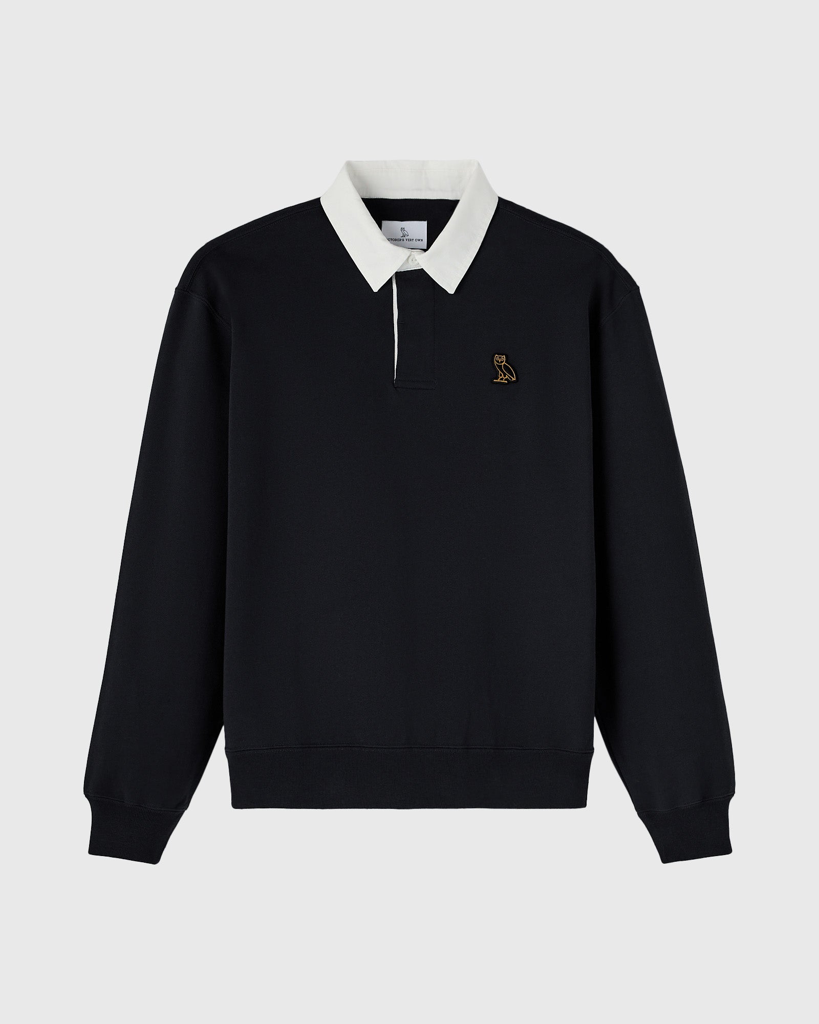 Classic Rugby Polo - Black – October's Very Own