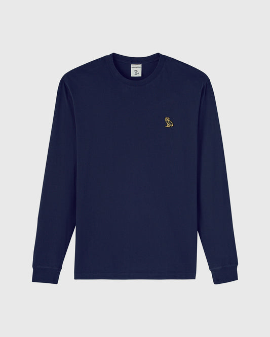 Classic Long-Sleeve Tee - Navy