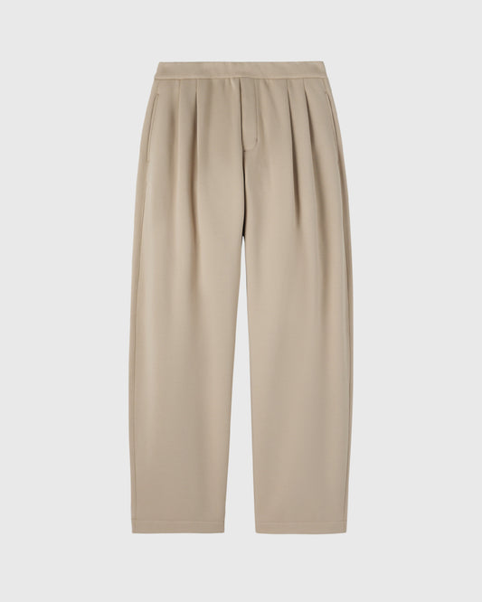Luxe Fleece Pull-On Trouser - Sandstone
