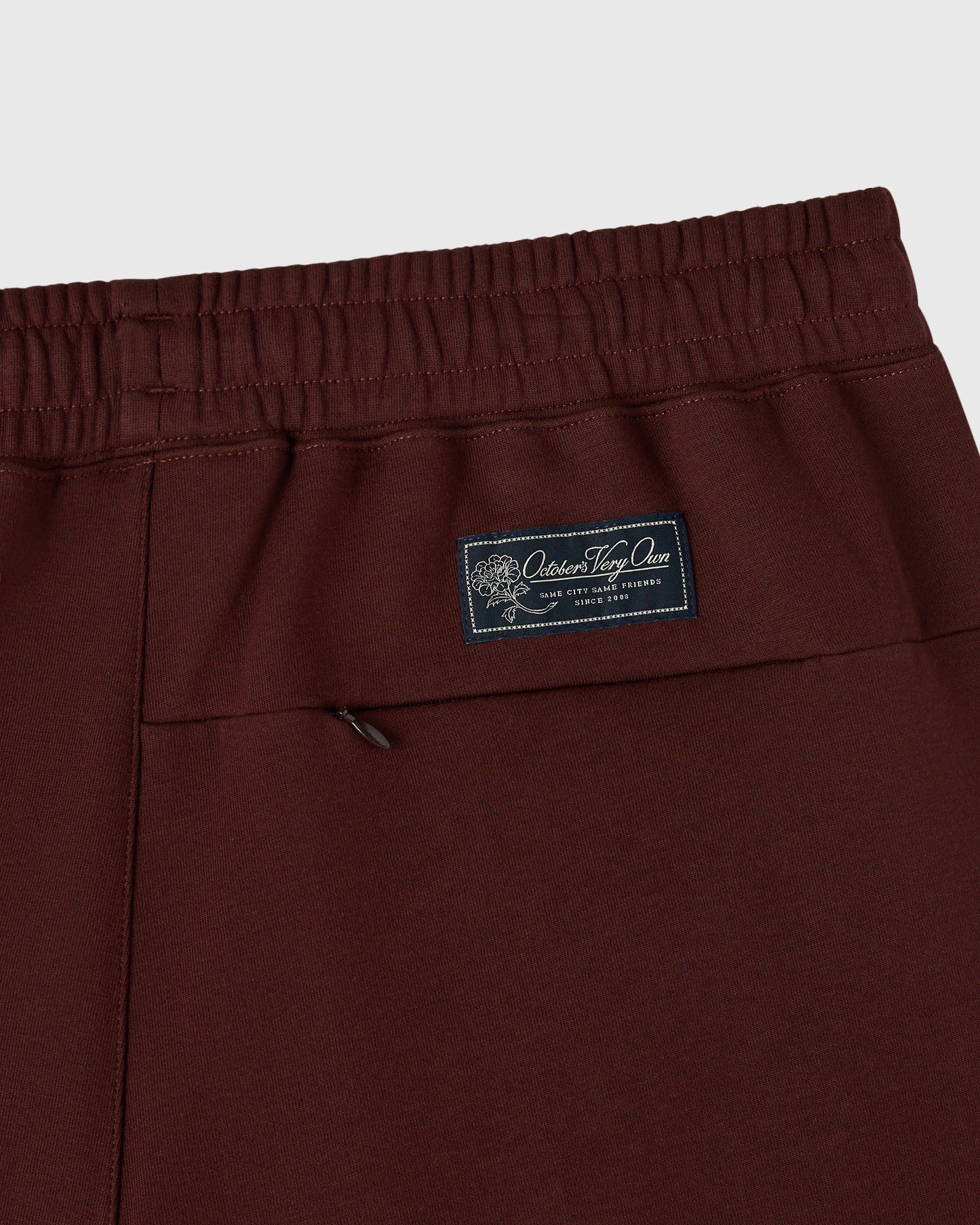 Double Knit Script Sweatpant - Cocoa