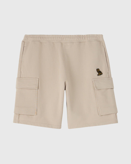 French Terry Cargo Short - Sandstone
