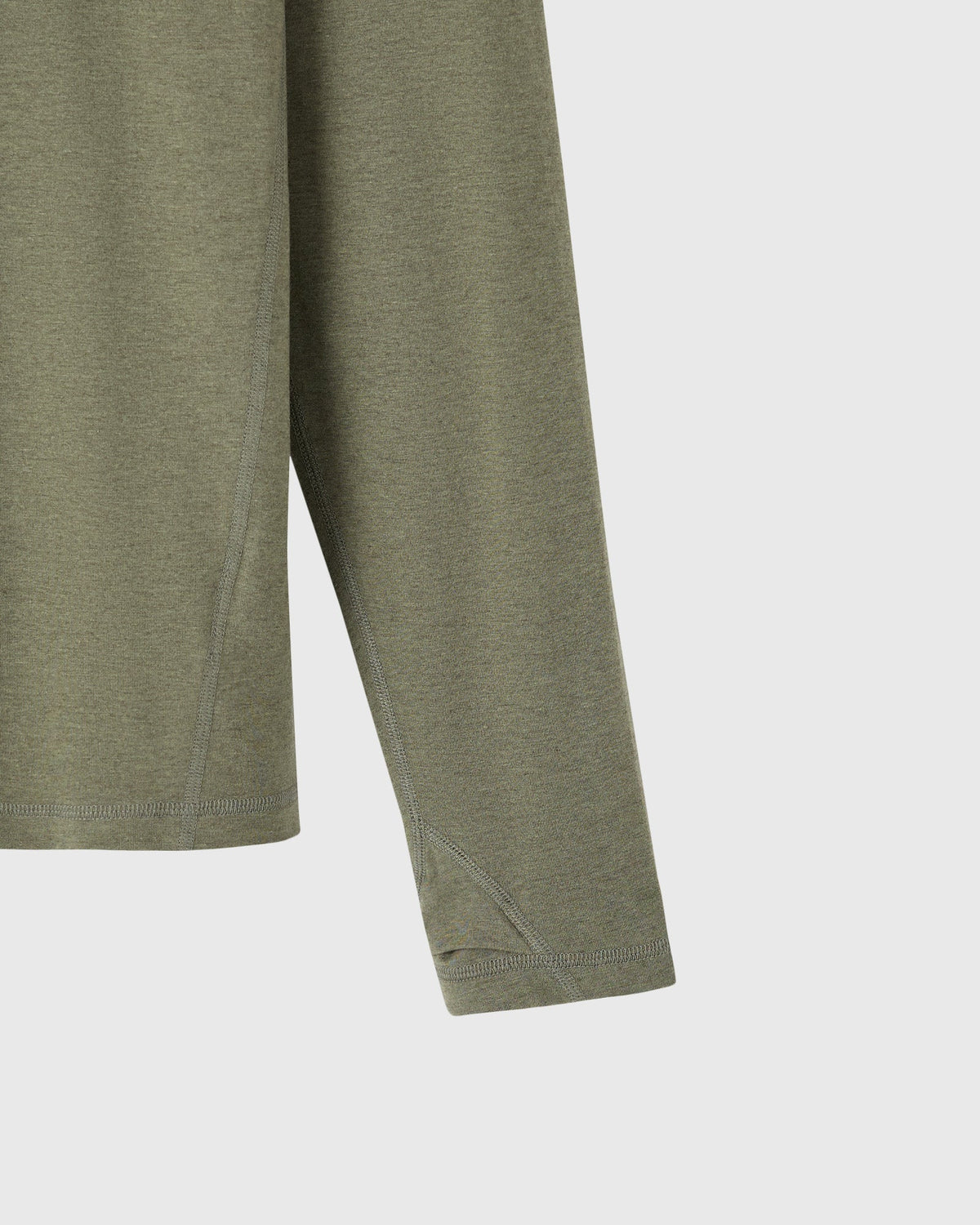 Active Long-Sleeve Base Layer - Olive Green